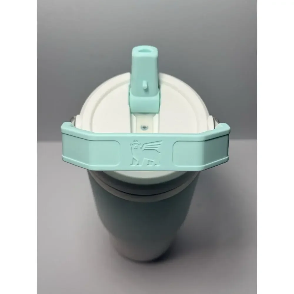 Stanley X Starbucks Hong Kong LIGHT BLUE 30oz IceFlow Flip Straw Tumbler NWT - Picture 2 of 6